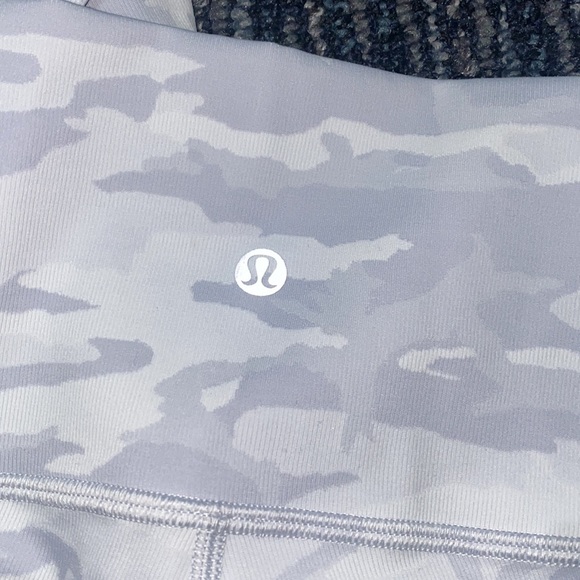 White Camo Lululemon leggings - Picture 3 of 3